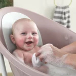 Bain de bébé SHNUGGLE, Blossom Pink, 0-12+ mois