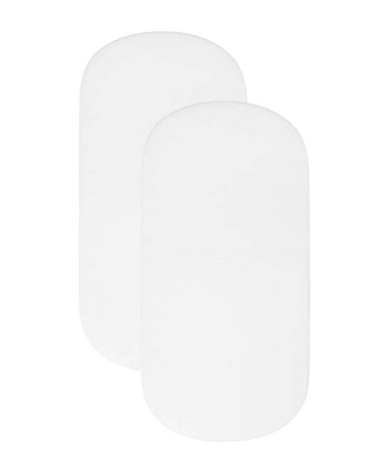 SHNUGGLE Air Cot drap-housse en caoutchouc, blanc, 120 x 60 cm,