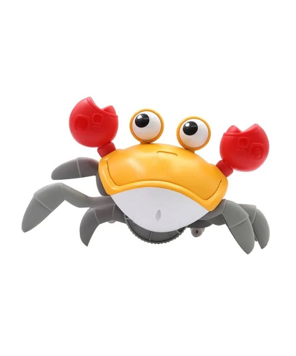Crabe marcheur interactif avec sons, orange, 1 pièce