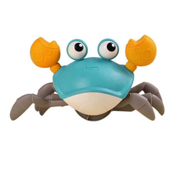 Crabe marcheur interactif avec sons, bleu, 1 pièce